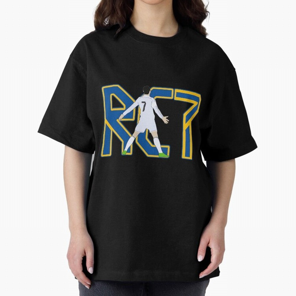 christiano soccer Oversized T-Shirt Keep the Match Day Mood of FIFA World Cup 2026 USA Canada Mexico for Fans of Haaland and Brazil, Portugal and Argentina, Bringing Match Day Excitement, Supporter Culture, Golden Goals and Global Football Passion;