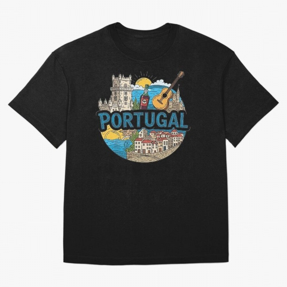 PORTUGAL Oversized T-Shirt Celebrate National Team Dreams in Global Football Passion for FIFA World Cup 2026, Driven by Neymar, Haaland and Cristiano Ronaldo, Argentina and Brazil, Tournament Hype, Historic Matchups, Family Viewing Parties and