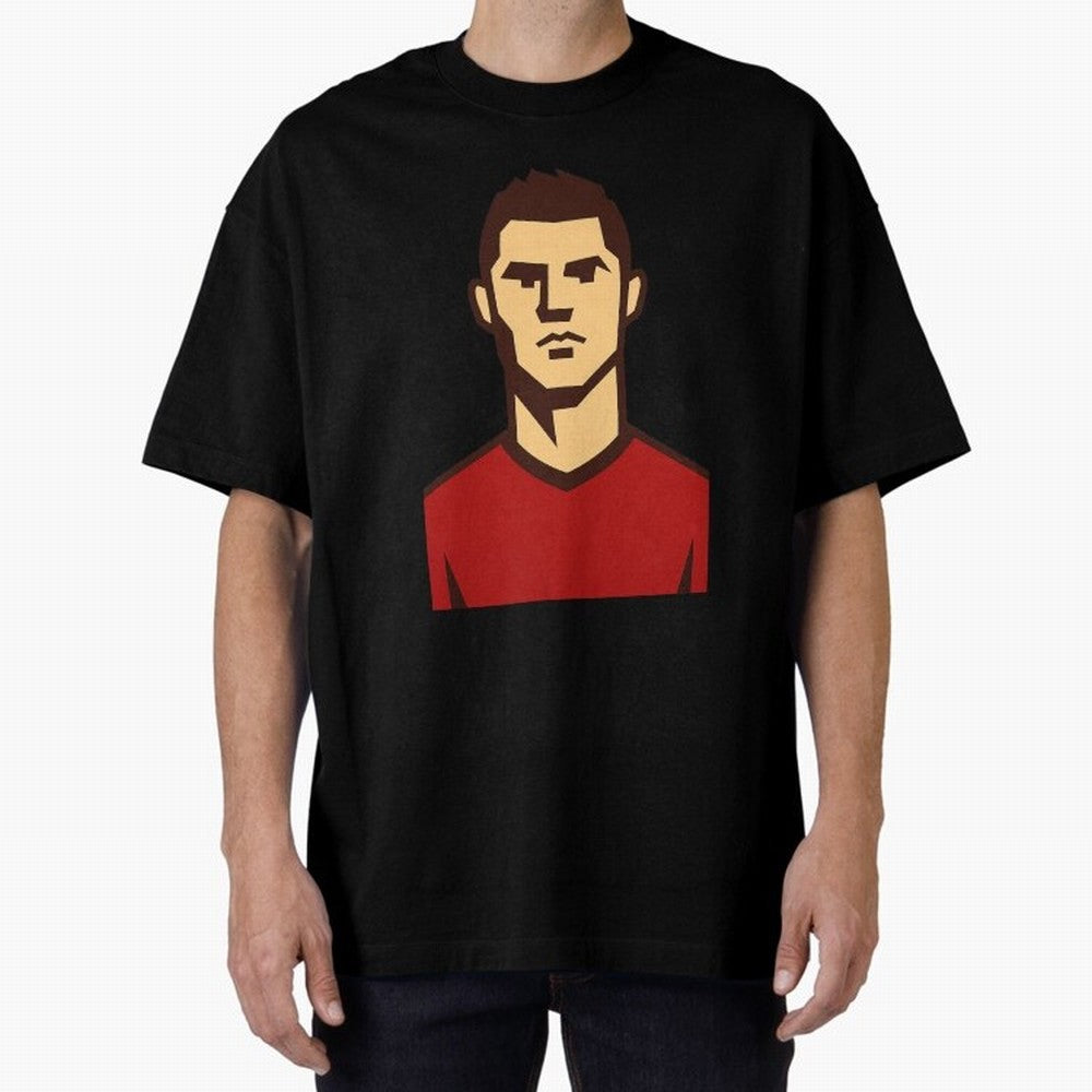 cristiano 2 Oversized T-Shirt Get Ready for FIFA World Cup 2026 Highlighting Messi, Brazil Energy, Stadium Memories, Football Loyalty, International Chants and Championship Tradition; Created for Match Day Parties, Soccer Gifts, Fan Photos, Travel