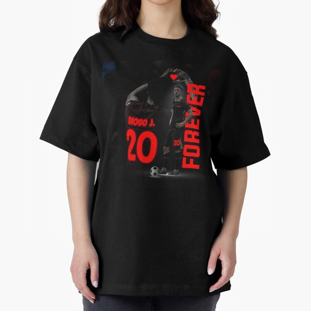 Diogo jota forever Oversized T-Shirt Bring Stadium Energy to the FIFA World Cup 2026 Journey through CR7 and Messi Highlights, England, France and Netherlands Pride, Supporter Pride, Iconic Celebrations, Legendary Names and Global Match Day Energy;