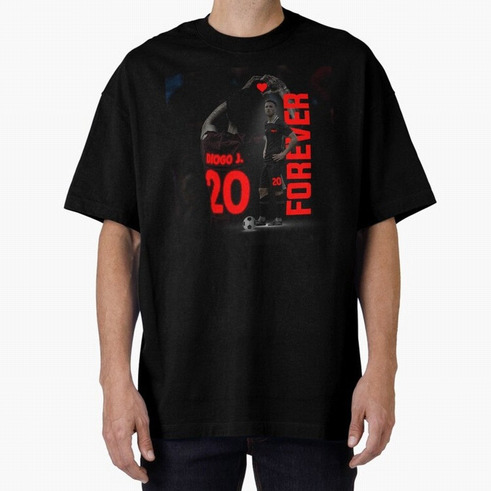 Diogo jota forever Oversized T-Shirt Bring Stadium Energy to the FIFA World Cup 2026 Journey through CR7 and Messi Highlights, England, France and Netherlands Pride, Supporter Pride, Iconic Celebrations, Legendary Names and Global Match Day Energy;