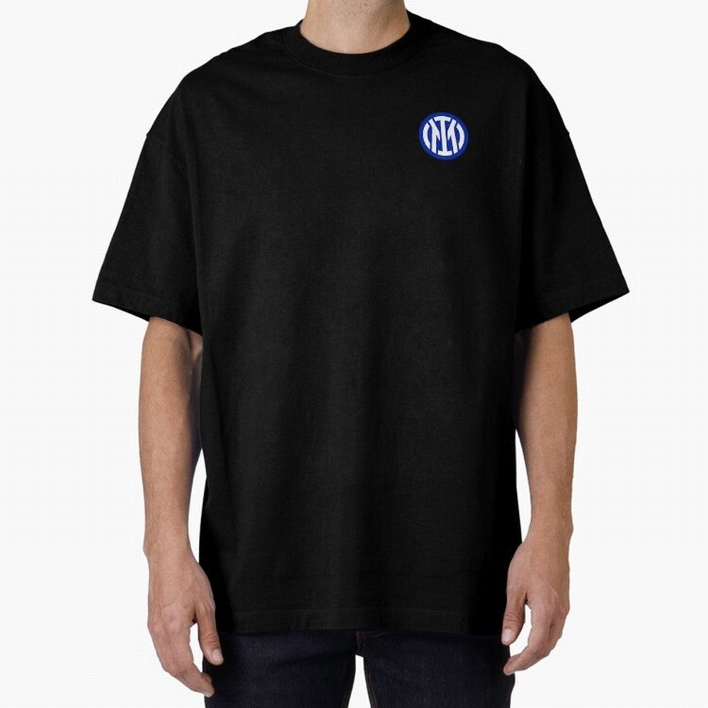 Football Club Internazionale Oversized T-Shirt Join FIFA World Cup 2026 USA Canada Mexico for Fans of Haaland and Mbappe and Argentina, Bringing Sports Nostalgia, International Competition, Famous Players and Unforgettable Victories; Ideal for Fans