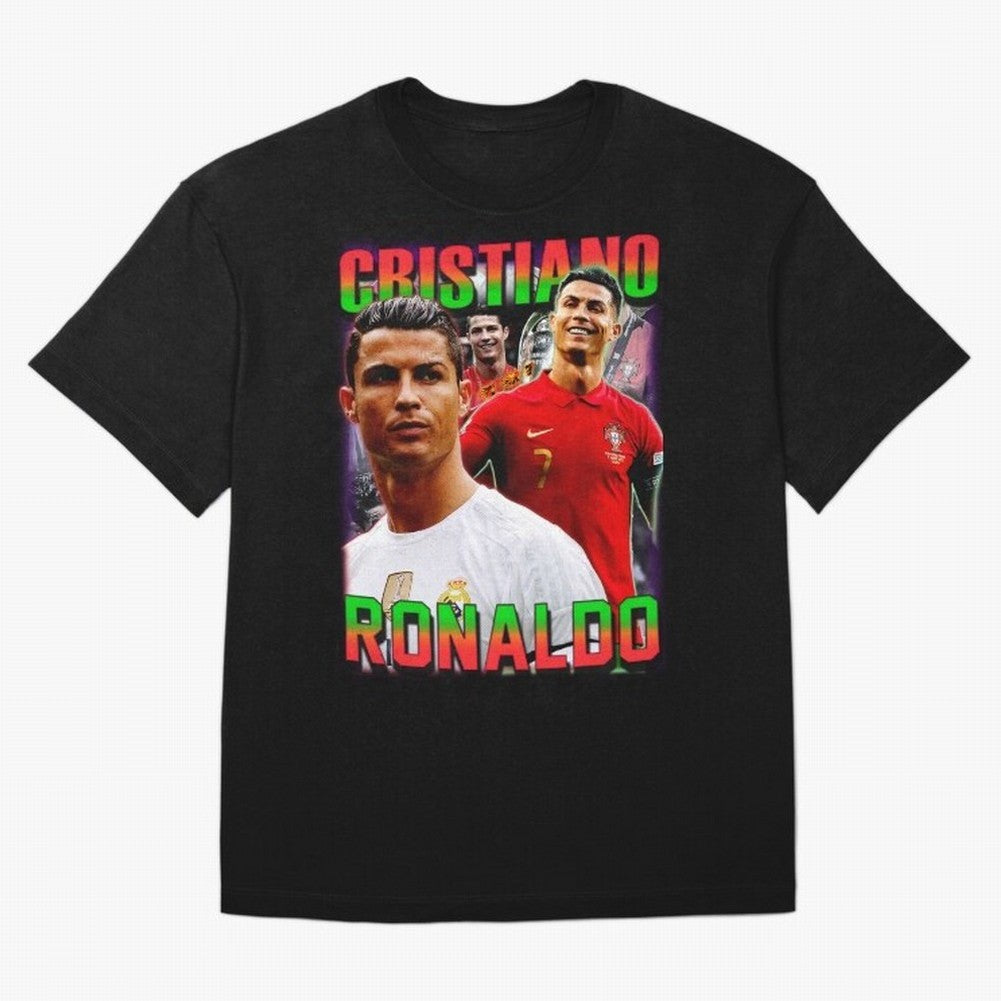 Cristiano Ronaldo Graphic Oversized T-Shirt Celebrate Football Dreams Across FIFA World Cup 2026 USA Canada Mexico Driven by Messi, England Energy, Game Day Rituals, Football Legends, Country Pride and the Road to the Final; Created for Match Day