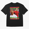 Cristiano Ronaldo Graphic Oversized T-Shirt Celebrate Football Dreams Across FIFA World Cup 2026 USA Canada Mexico Driven by Messi, England Energy, Game Day Rituals, Football Legends, Country Pride and the Road to the Final; Created for Match Day