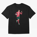 Cristiano Ronaldo Oversized T-Shirt Bring Champion Energy into FIFA World Cup 2026 USA Canada Mexico for Fans of Messi and Cristiano Ronaldo and England, France and Netherlands, Bringing Championship Spirit, Famous Goals, Roaring Crowds and