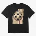 Soccer ball Oversized T-Shirt Celebrate Classic Football Spirit in FIFA World Cup 2026 USA Canada Mexico Spirit, with Spain and Netherlands, Messi and Cristiano Ronaldo, Supporter Pride, Iconic Celebrations, Legendary Names and Global Match Day