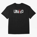 Manchester United - United Typography Oversized T-Shirt Represent Fans Who Live for the FIFA World Cup 2026 USA Canada Mexico Journey through Mbappe Highlights, Netherlands Pride, Stadium Memories, Football Loyalty, International Chants and