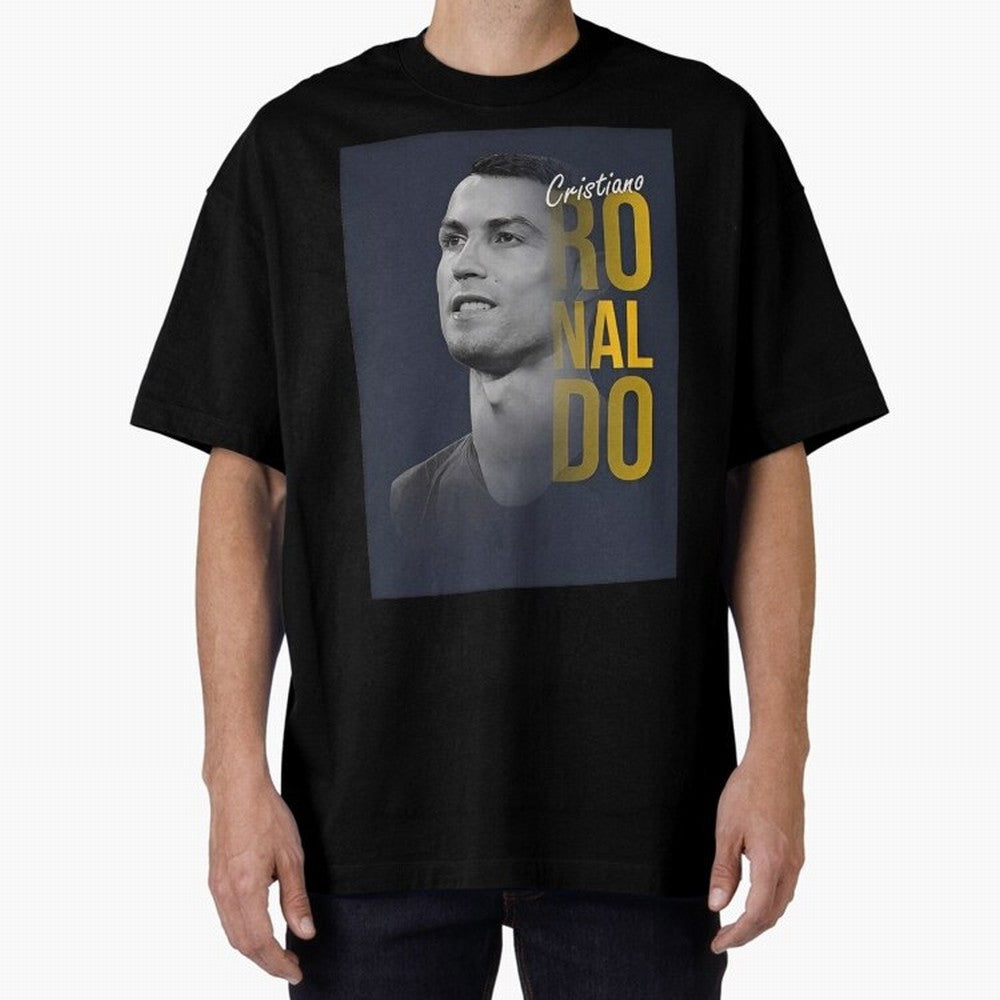 CR7 Oversized T-Shirt Celebrate the FIFA World Cup 2026 USA Canada Mexico Journey through Haaland and Mbappe Highlights, England, France and Netherlands Pride, Vintage Soccer Flavor, Modern Football Stars, National Flags and Final Night Emotion;