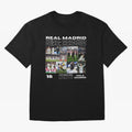 Real Madrid design Oversized T-Shirt Turn Up for Match Day Hype around FIFA World Cup 2026, CR7, Argentina, France and Brazil, Fan Favorite Moments, National Team Passion, Big Match Drama and Soccer History; Ideal for Football Dads, Football Moms,