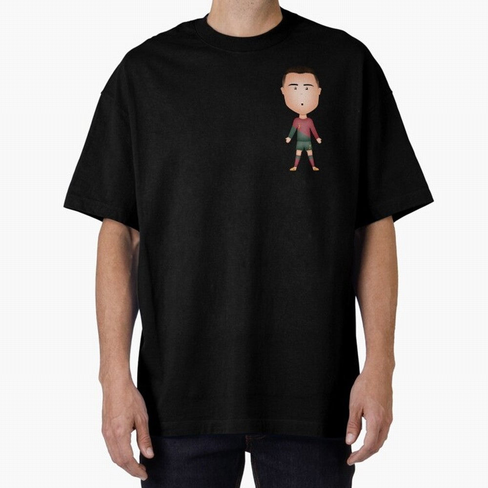 CR7 Oversized T-Shirt Relive Legendary Nights from FIFA World Cup 2026 Group Stage Spirit, Centered on France and Portugal, Haaland and Mbappe, Supporter Pride, Iconic Celebrations, Legendary Names and Global Match Day Energy; Ideal for Passionate