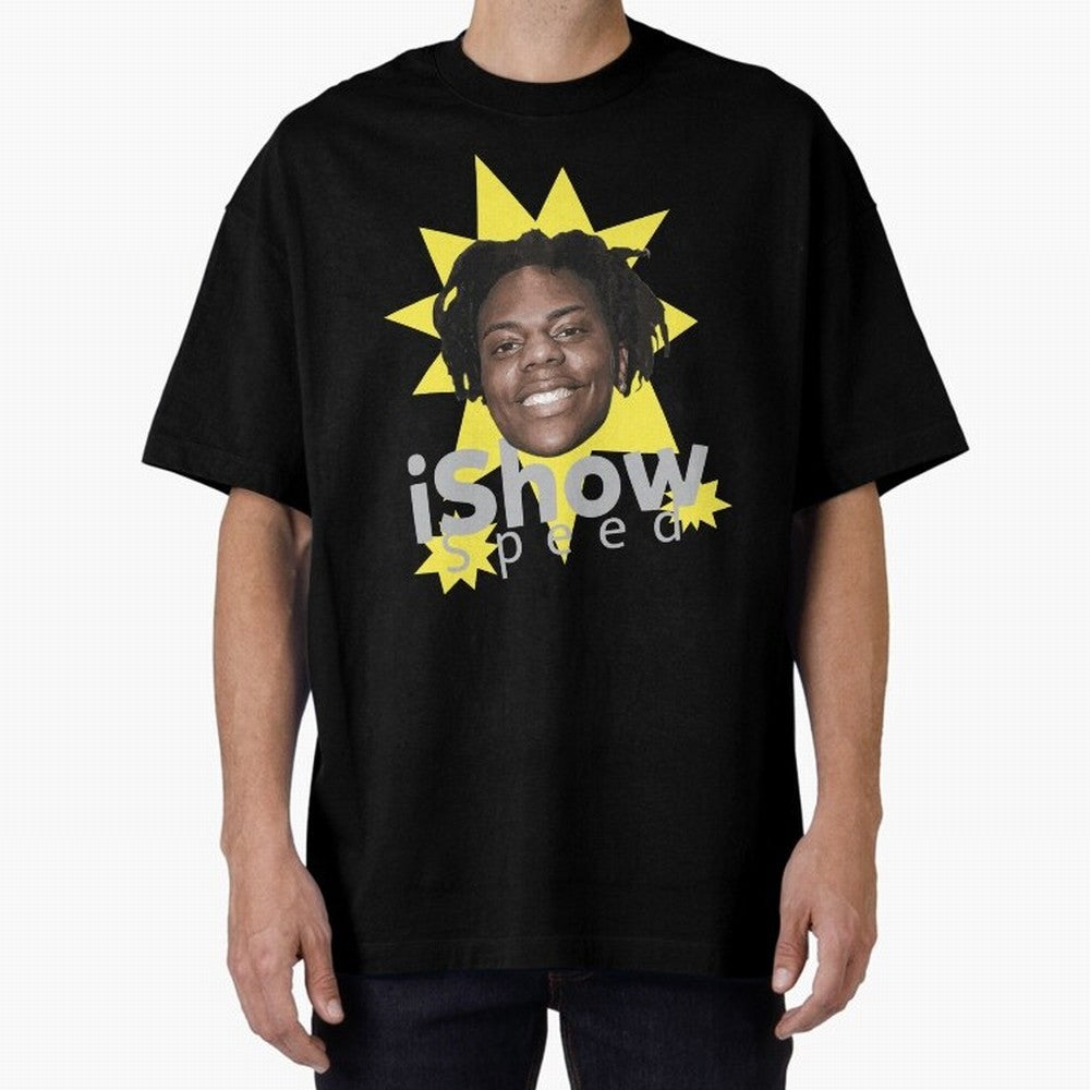 Ishowspeed Oversized T-Shirt Bring a Champion Mindset to Match Day Hype around FIFA World Cup 2026 USA Canada Mexico, CR7 and Messi, Germany, Football History, Final Match Energy, Crowd Noise and Once in a Lifetime Moments; Made for Die Hard