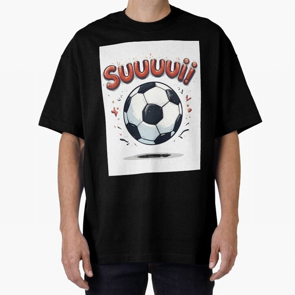 Suuuuii! CR7 Celebration Oversized T-Shirt Show Your Tournament Heart for FIFA World Cup 2026 USA Canada Mexico Spirit, Featuring France, Messi and Cristiano Ronaldo, Global Supporter Spirit, Legendary Goals, National Colors and Tournament
