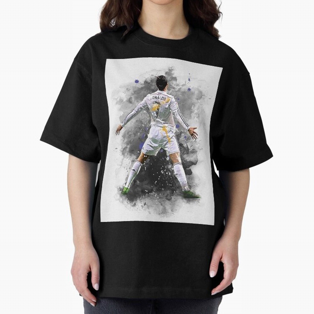 Cristiano Ronaldo 7 Oversized T-Shirt Bring Home Global Football Passion for FIFA World Cup 2026 USA Canada Mexico, Inspired by Mbappe, England and Germany, Stadium Memories, Football Loyalty, International Chants and Championship Tradition;