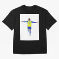 Cristiano Ronaldo Al Nassr Football Oversized T-Shirt Honor the Beautiful Game during FIFA World Cup 2026 Group Stage Spirit, Inspired by Netherlands, CR7 and Messi, Football Festival Excitement, Trophy Ambitions, Country Rivalries and Star Player