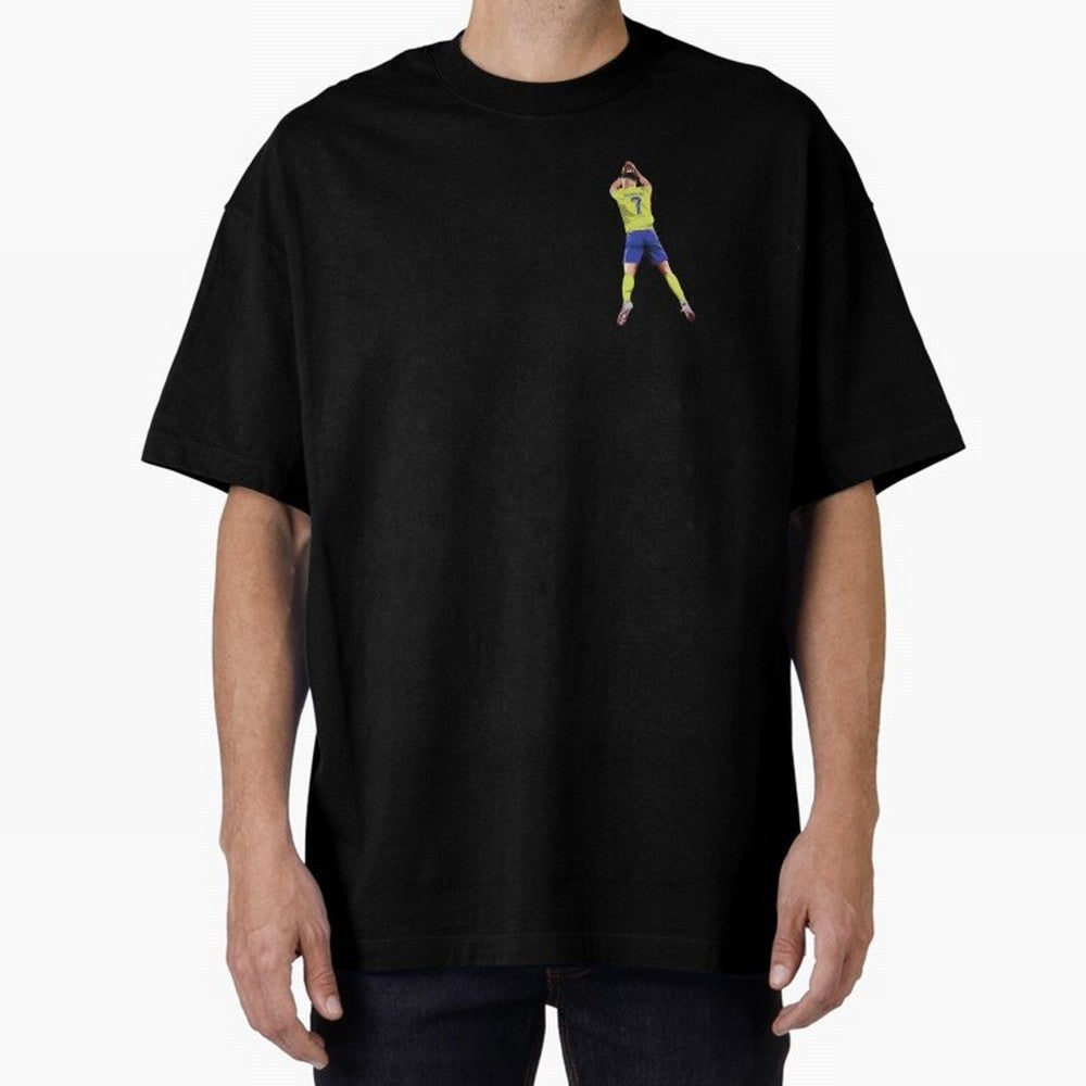 cristiano ronaldo Oversized T-Shirt Show Passion for the Stars of FIFA World Cup 2026 USA Canada Mexico Spirit, Inspired by Spain and Netherlands, Messi, CR7 and Mbappe, Global Supporter Spirit, Legendary Goals, National Colors and Tournament