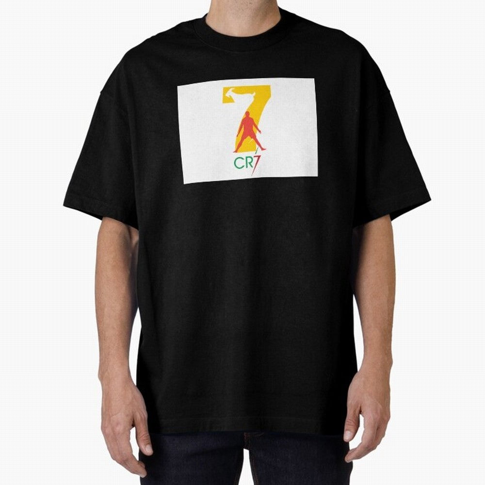 Ronaldo GOAT Oversized T-Shirt Celebrate Golden Goal Energy in FIFA World Cup 2026 Spirit, Celebrating Netherlands, CR7 and Messi, Football History, Final Match Energy, Crowd Noise and Once in a Lifetime Moments; Ideal for Fans Who Follow Messi,