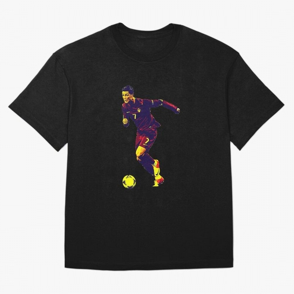 Cristianno Ronaldo Oversized T-Shirt Keep Football History Alive during Match Day Hype around FIFA World Cup 2026 USA Canada Mexico, Cristiano Ronaldo, Haaland and CR7, England, Football History, Final Match Energy, Crowd Noise and Once in a