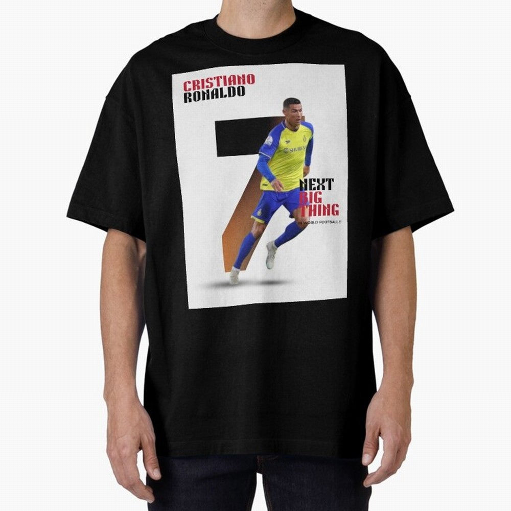 Cristiano Ronaldo (CR7) Oversized T-Shirt Remember FIFA World Cup 2026 Group Stage for Fans of CR7 and Messi and Brazil, Bringing Stadium Memories, Football Loyalty, International Chants and Championship Tradition; Perfect for Fans, Collectors,