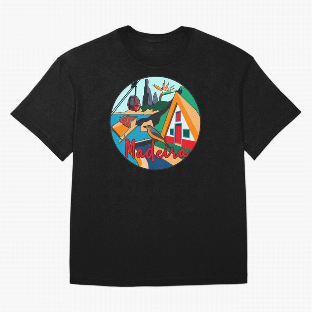 Madeira Oversized T-Shirt Share FIFA World Cup 2026 for Fans of Cristiano Ronaldo, Haaland and CR7 and Brazil, Portugal and Argentina, Bringing Classic Soccer Heritage, Championship Pressure, Fan Loyalty and International Pride; Ideal for Football