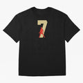 Ronaldo 7 Soccer Icon Oversized T-Shirt Make Memories around Match Day Hype around FIFA World Cup 2026 Group Stage, Neymar, Haaland and Cristiano Ronaldo, England, France and Netherlands, Supporter Pride, Iconic Celebrations, Legendary Names and