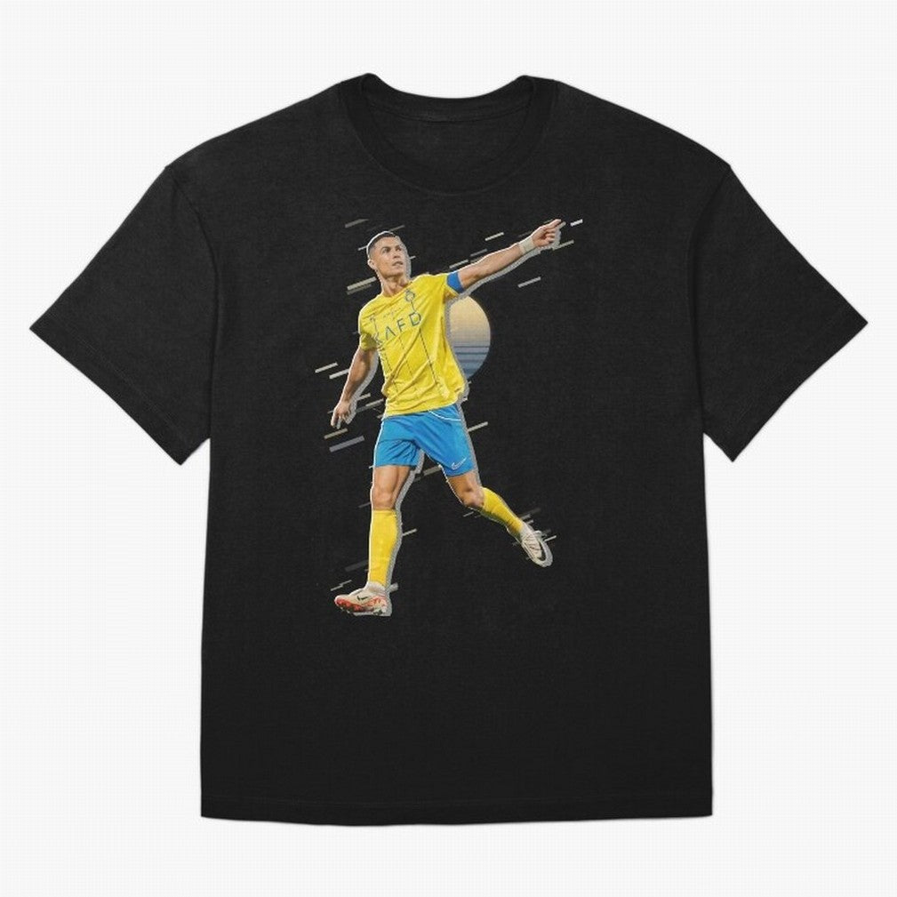 Ronaldo al nassr Oversized T-Shirt Keep Football History Alive during FIFA World Cup 2026 USA Canada Mexico Connected to CR7, Argentina, France and Brazil Energy, Football History, Final Match Energy, Crowd Noise and Once in a Lifetime Moments;