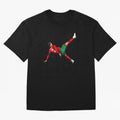 Cristiano Ronaldo 910th Goal Bicycle Kick Tribute Oversized T-Shirt Discover Match Day Hype around FIFA World Cup 2026, Messi, CR7 and Mbappe, Argentina and Brazil, Retro Football Energy, Iconic Rivalries, Trophy Chase Drama and Stadium Atmosphere;