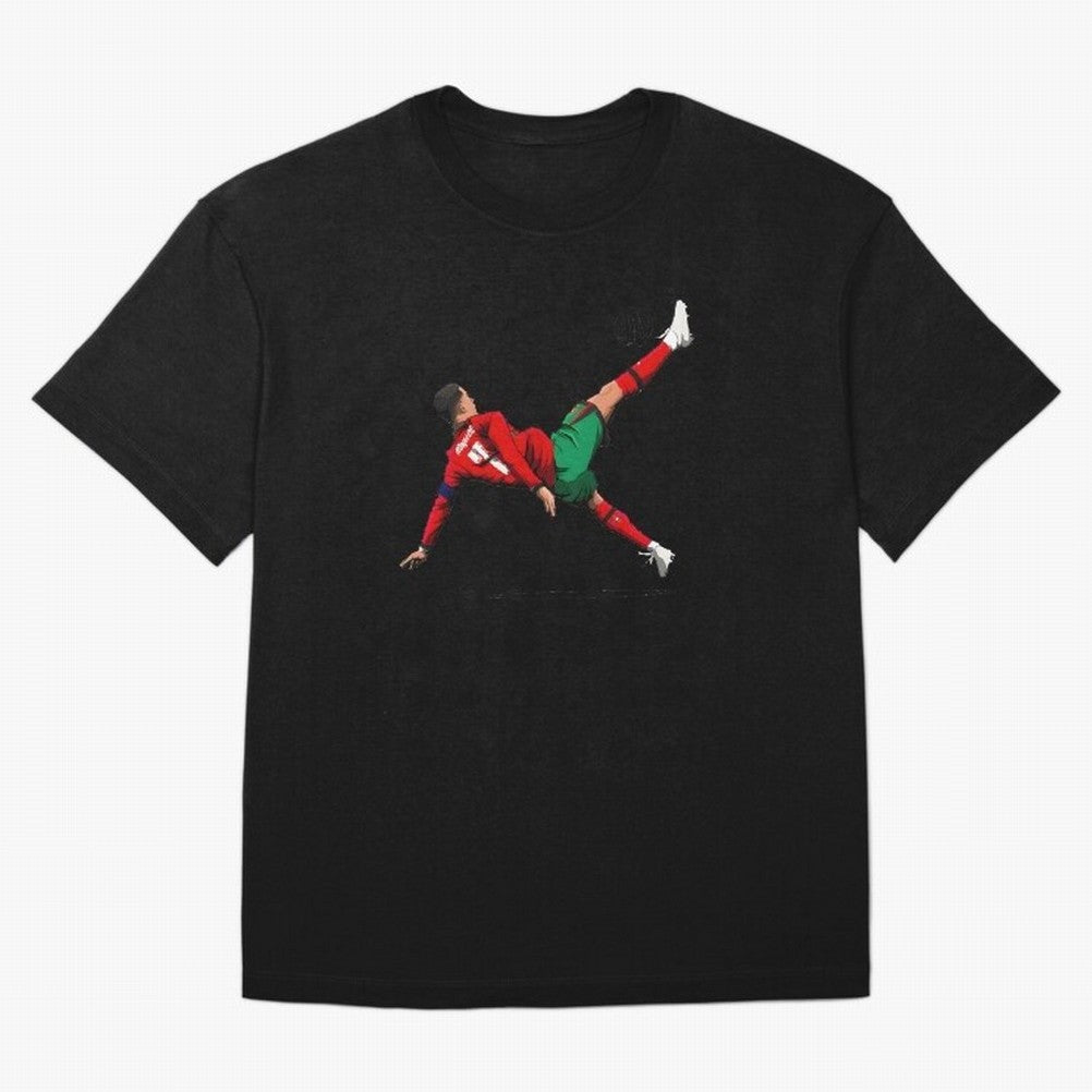 Cristiano Ronaldo 910th Goal Bicycle Kick Tribute Oversized T-Shirt Discover Match Day Hype around FIFA World Cup 2026, Messi, CR7 and Mbappe, Argentina and Brazil, Retro Football Energy, Iconic Rivalries, Trophy Chase Drama and Stadium Atmosphere;