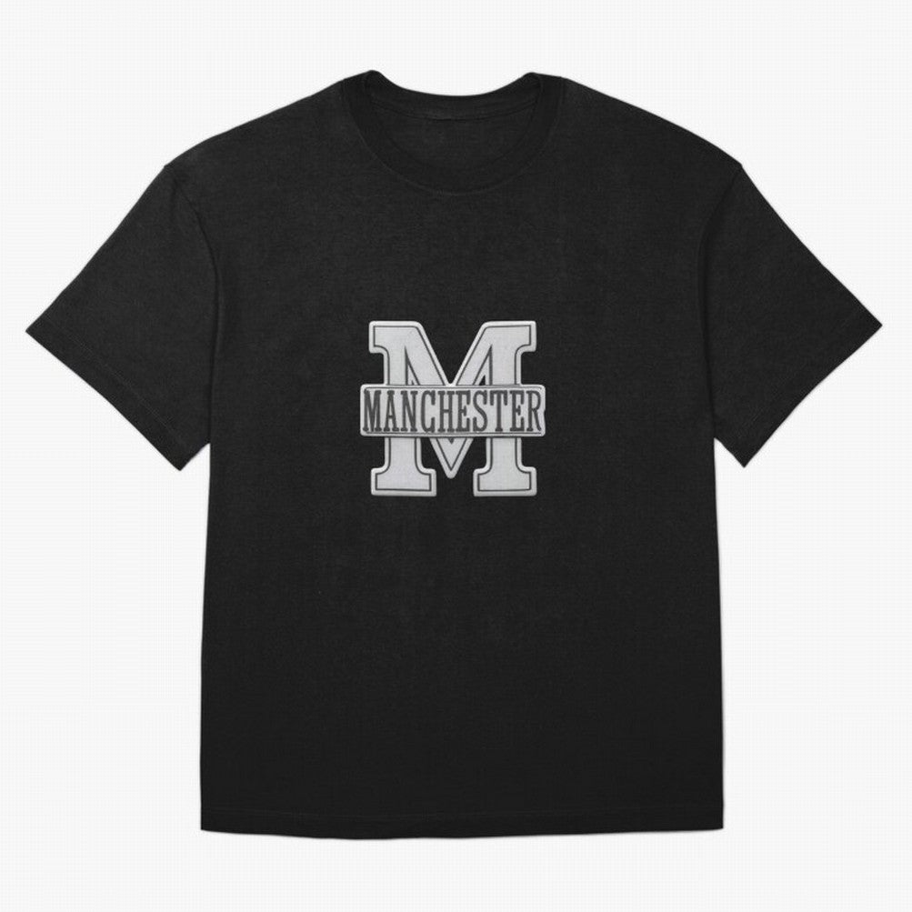 Manchester Oversized T-Shirt Turn Up for FIFA World Cup 2026 Filled with CR7 and Messi, England, France and Netherlands Energy, Classic Soccer Heritage, Championship Pressure, Fan Loyalty and International Pride; Perfect for Supporters Who Want
