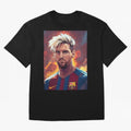 Lionel Messi Oversized T-Shirt Relive FIFA World Cup 2026 Group Stage for Fans of Mbappe and Neymar and Netherlands, Bringing Supporter Pride, Iconic Celebrations, Legendary Names and Global Match Day Energy; Perfect for Fans, Collectors, Family