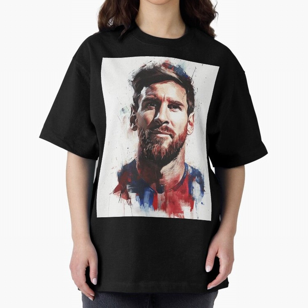 Lionel Messi Oversized T-Shirt Make Game Day About FIFA World Cup 2026 Group Stage with Messi, CR7 and Mbappe, Brazil Energy, Football Passion, Legendary Performances, Festival Vibes and Supporter Community; Great for Watch Parties, Sports Bars,