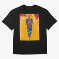 Lionel Messi Oversized T-Shirt Keep the Match Day Mood of Global Football Passion for FIFA World Cup 2026 USA Canada Mexico, Featuring Messi, England and Germany, Soccer Culture, Superstar Moments, National Team Dreams and Competitive Fire; Made