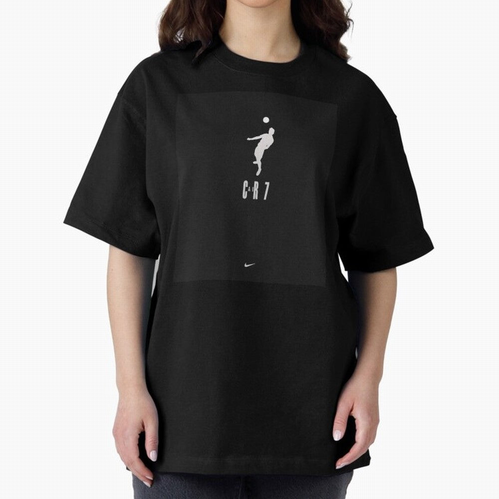 Cr7. Oversized T-Shirt Turn Up for Match Day Hype around FIFA World Cup 2026 USA Canada Mexico, Cristiano Ronaldo, Portugal, Spain and Germany, Retro Football Energy, Iconic Rivalries, Trophy Chase Drama and Stadium Atmosphere; Created for Match