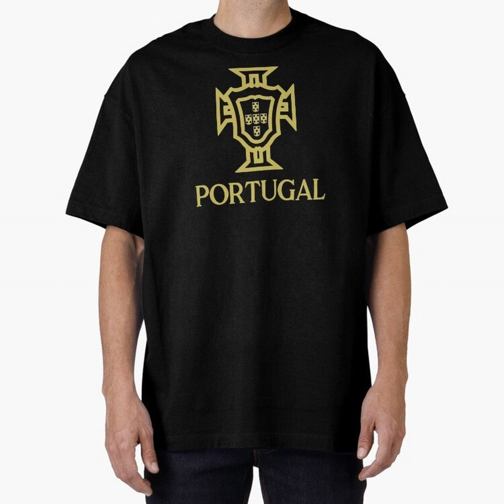 Portugal Oversized T-Shirt Show Your Tournament Heart for FIFA World Cup 2026 Group Stage with CR7 and Messi, Argentina, France and Brazil Energy, Championship Spirit, Famous Goals, Roaring Crowds and International Football Unity; Created for Match