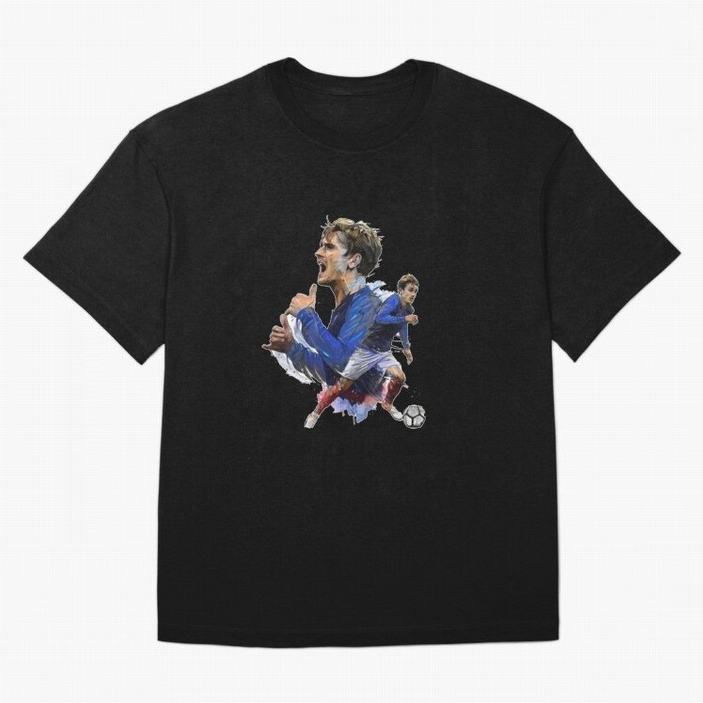 Griezmann Oversized T-Shirt Follow the FIFA World Cup 2026 Journey through Cristiano Ronaldo, Haaland and CR7 Highlights, Portugal, Spain and Germany Pride, Football History, Final Match Energy, Crowd Noise and Once in a Lifetime Moments; Perfect