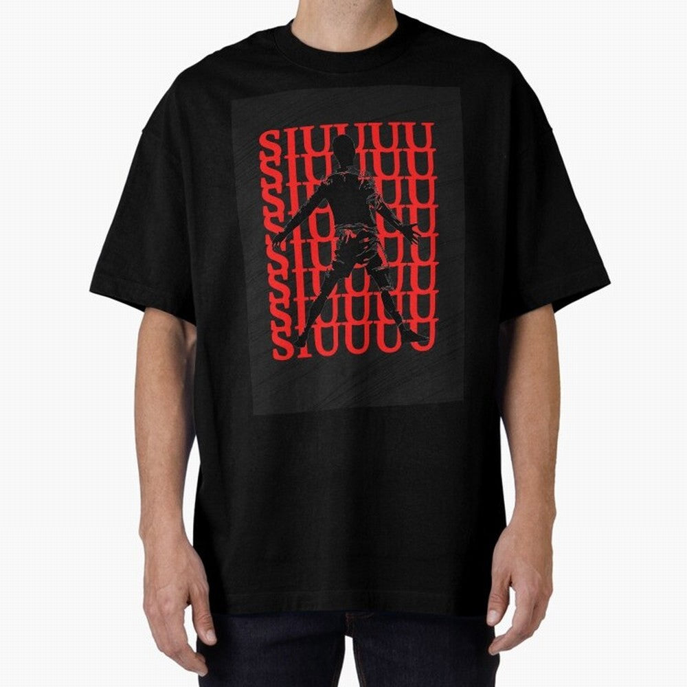 cristiano ronaldo siuuu Oversized T-Shirt Bring a Champion Mindset to FIFA World Cup 2026 Connected to Neymar, Haaland and Cristiano Ronaldo, Argentina and Brazil Energy, Supporter Pride, Iconic Celebrations, Legendary Names and Global Match Day