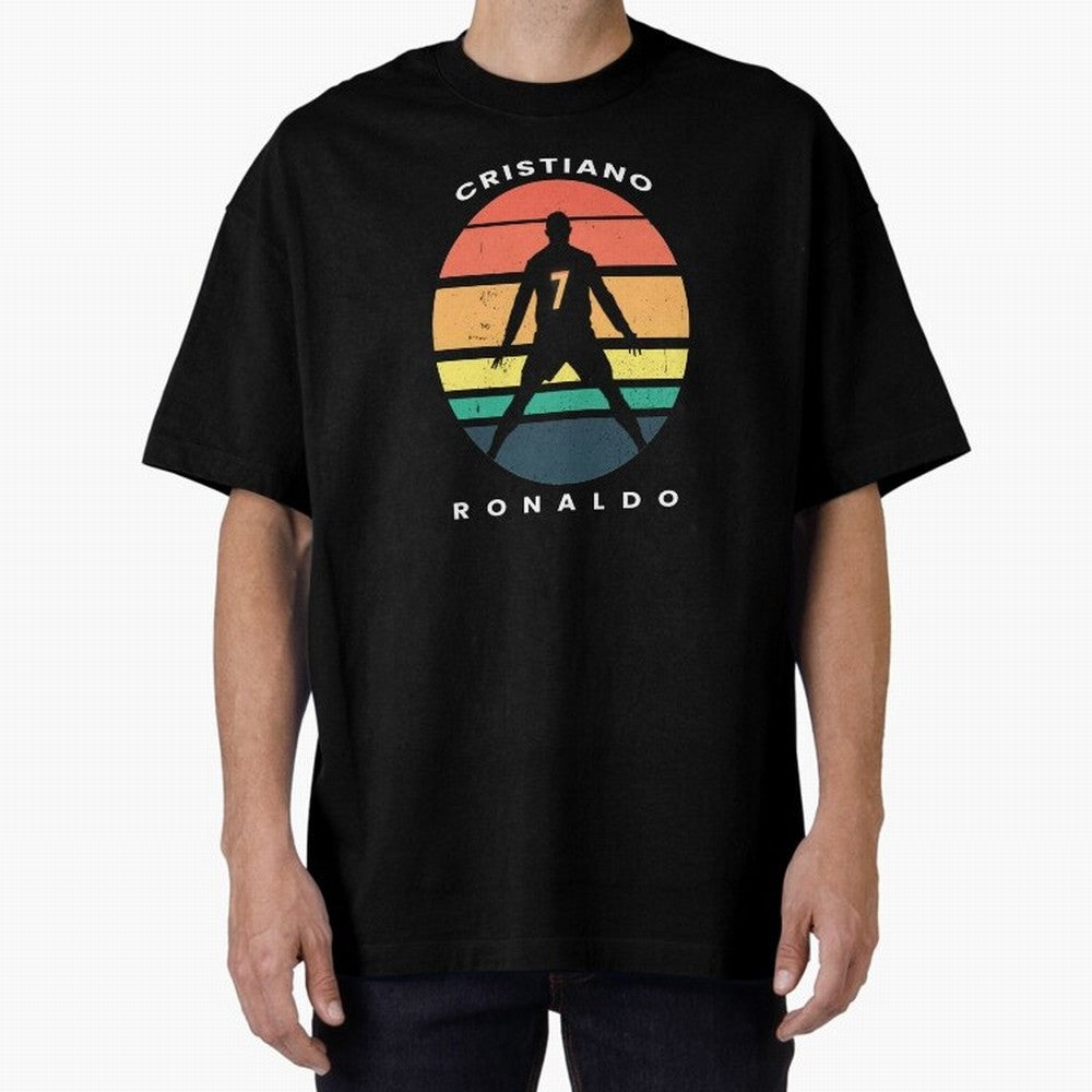 CRISTIANO RONALDO RETRO VINTAGE T-SHIRT Oversized T-Shirt Bring Champion Energy into Match Day Hype around FIFA World Cup 2026 USA Canada Mexico, Haaland, England, France and Netherlands, Stadium Chants, National Pride, Trophy Dreams and