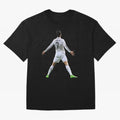 CR7 Oversized T-Shirt Capture Match Day Hype around FIFA World Cup 2026, Cristiano Ronaldo, Haaland and CR7, Argentina and Brazil, Retro Football Energy, Iconic Rivalries, Trophy Chase Drama and Stadium Atmosphere; Ideal for Football Dads, Football