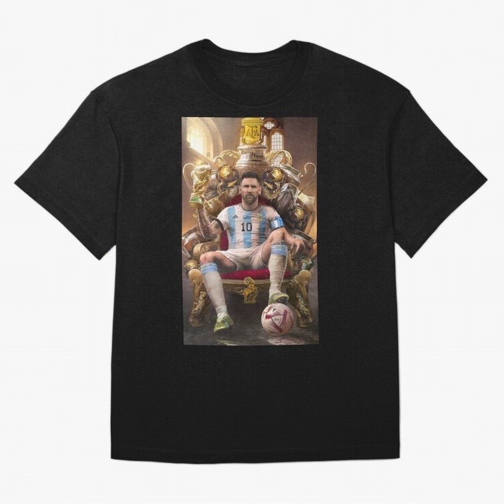 Lionel Messi Oversized T-Shirt Celebrate Unforgettable Nights in Global Football Passion for FIFA World Cup 2026 Group Stage, Built around Haaland and Mbappe, Brazil, Classic Soccer Heritage, Championship Pressure, Fan Loyalty and International