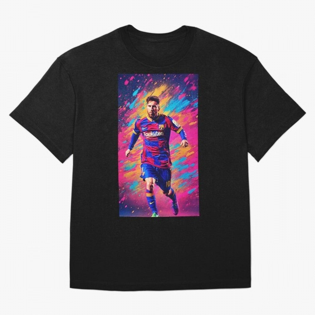 Lionel Messi Oversized T-Shirt Follow Every Goal of FIFA World Cup 2026 Group Stage for Fans of Mbappe and Argentina, Bringing Football History, Final Match Energy, Crowd Noise and Once in a Lifetime Moments; Great for Watch Parties, Sports Bars,