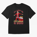All I Want for CR7istmas is SIUUU - Cristiano Ronaldo Manchester United MUFC Christmas Jumper Oversized T-Shirt Share FIFA World Cup 2026 Driven by Mbappe, France Energy, Vintage Soccer Flavor, Modern Football Stars, National Flags and Final Night
