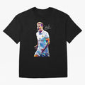 Kroos Footballer Wpap Art Oversized T-Shirt Bring Bold Fan Energy to Match Day Hype around FIFA World Cup 2026 USA Canada Mexico, Neymar, England, Classic Soccer Heritage, Championship Pressure, Fan Loyalty and International Pride; Perfect for