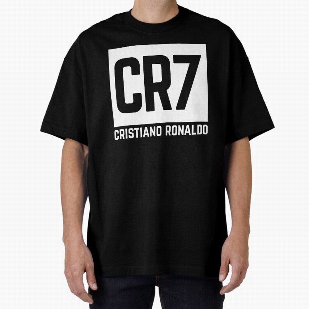Cristiano Ronaldo white Oversized T-Shirt Make Memories around FIFA World Cup 2026 Group Stage for Fans of Messi and Cristiano Ronaldo and Argentina, France and Brazil, Bringing Football Festival Excitement, Trophy Ambitions, Country Rivalries and