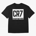 Cristiano Ronaldo white Oversized T-Shirt Make Memories around FIFA World Cup 2026 Group Stage for Fans of Messi and Cristiano Ronaldo and Argentina, France and Brazil, Bringing Football Festival Excitement, Trophy Ambitions, Country Rivalries and