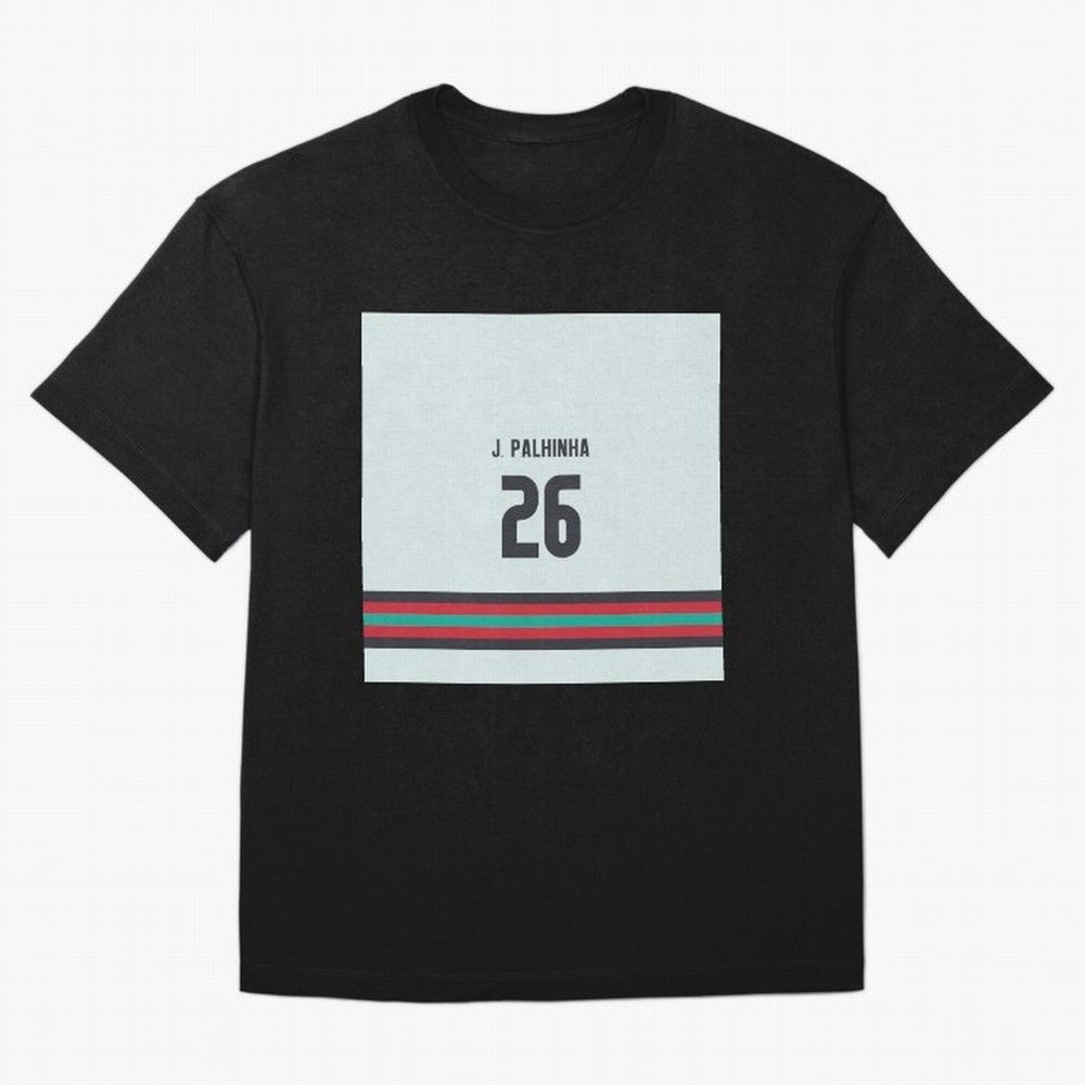 Palhinha Portugal Away Oversized T-Shirt Celebrate Soccer Greatness during FIFA World Cup 2026 Group Stage for Fans of Haaland and France and Portugal, Bringing Sports Nostalgia, International Competition, Famous Players and Unforgettable
