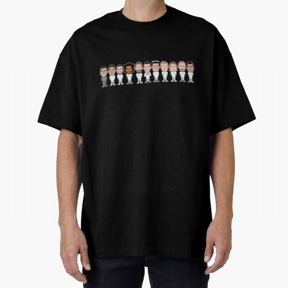 champions Oversized T-Shirt Feel International Energy from Global Football Passion for FIFA World Cup 2026, Inspired by Neymar, Haaland and Cristiano Ronaldo, France and Portugal, Fan Favorite Moments, National Team Passion, Big Match Drama and