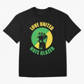 Love United Hate Glazer Oversized T-Shirt Bring Match Day Fire to Match Day Hype around FIFA World Cup 2026 Group Stage, Messi, CR7 and Mbappe, France, Football History, Final Match Energy, Crowd Noise and Once in a Lifetime Moments; Ideal for
