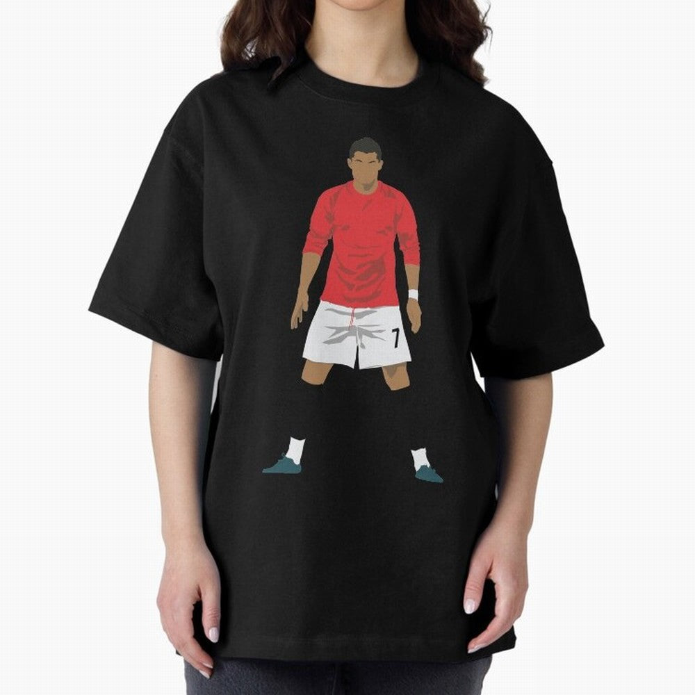Cristiano Ronaldo MUFC Oversized T-Shirt Celebrate the Next Chapter of the FIFA World Cup 2026 Journey through Messi Highlights, Argentina and Brazil Pride, Football History, Final Match Energy, Crowd Noise and Once in a Lifetime Moments; Ideal for