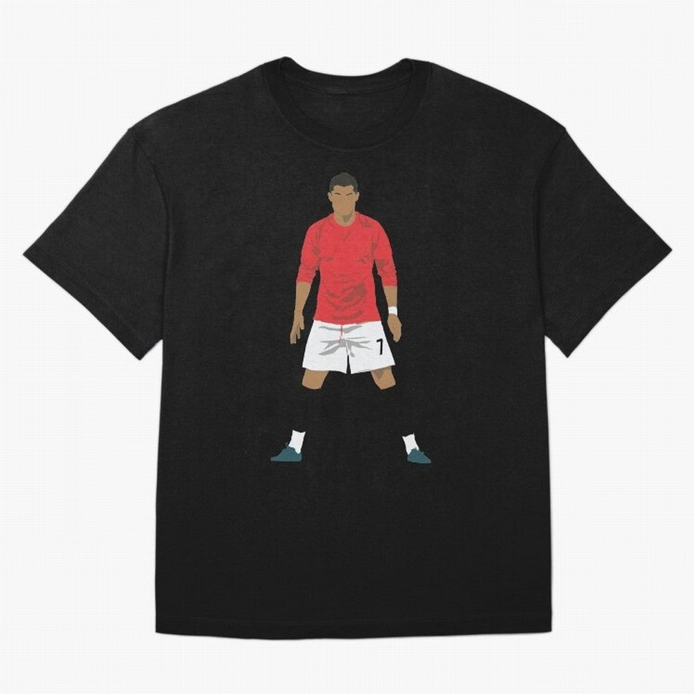 Cristiano Ronaldo MUFC Oversized T-Shirt Celebrate the Next Chapter of the FIFA World Cup 2026 Journey through Messi Highlights, Argentina and Brazil Pride, Football History, Final Match Energy, Crowd Noise and Once in a Lifetime Moments; Ideal for