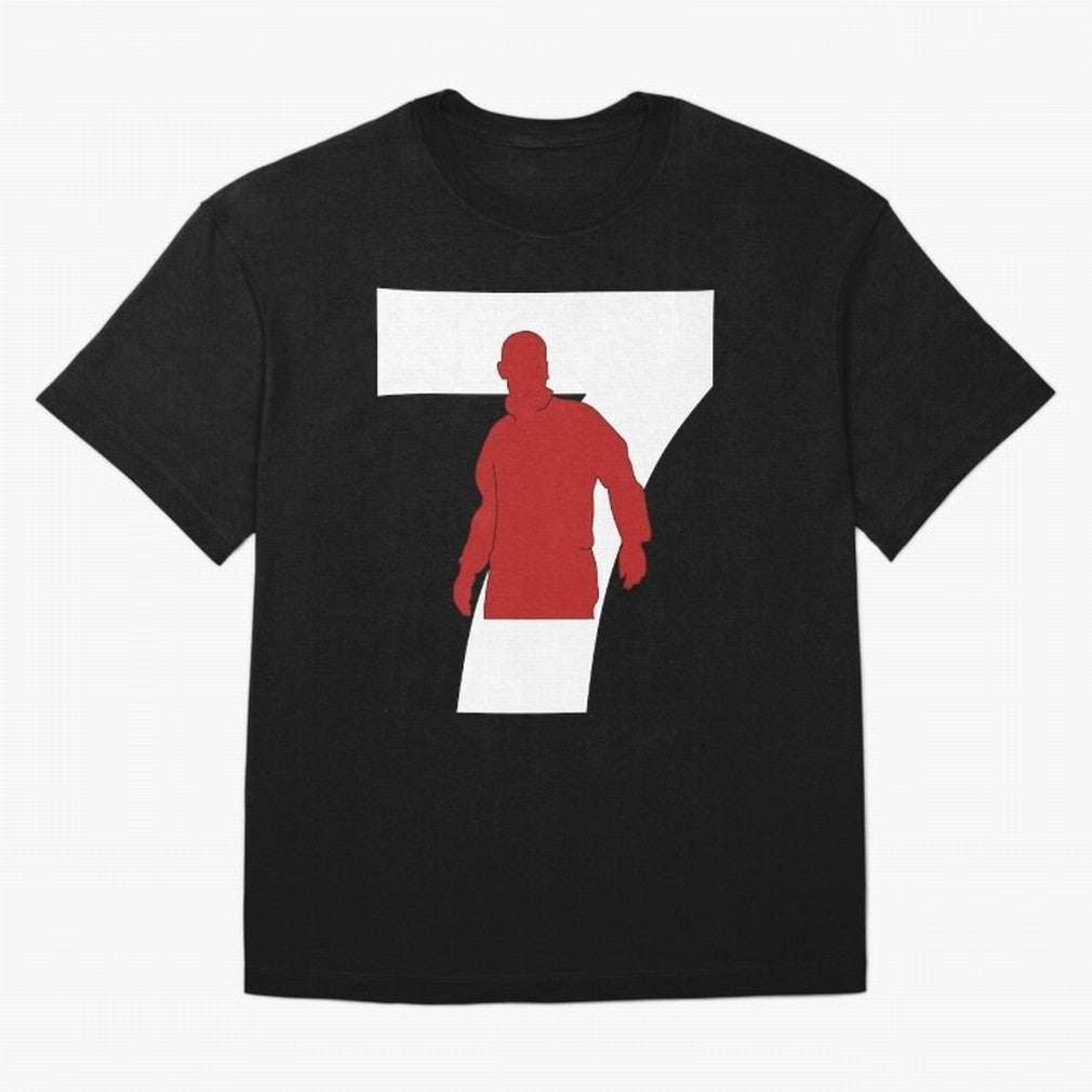 Eric Cantona Manchester United 7 Oversized T-Shirt Feel International Energy from Global Football Passion for FIFA World Cup 2026, Driven by Cristiano Ronaldo, Haaland and CR7, France, Stadium Memories, Football Loyalty, International Chants and