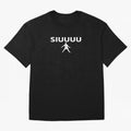 Siuuu Oversized T-Shirt Fuel Your Fan Pride for Match Day Hype around FIFA World Cup 2026 Group Stage, Neymar, England, Worldwide Fan Energy, Dramatic Goals, Stadium Lights and Championship Celebrations; Perfect for Supporters Who Want Bold